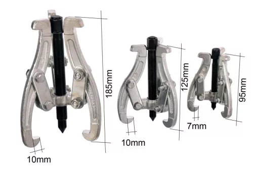 TC Technic SK1325 Háromkaros Csapágy Lehúzó Készlet, 3 darabos (75-150 mm)