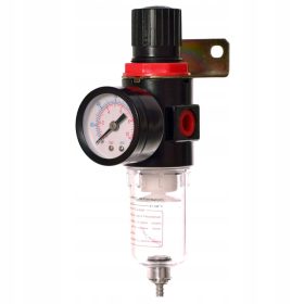   AFR2000 Kompresszor Légszűrő és Nyomásszabályozó Manométerrel, 1/8"