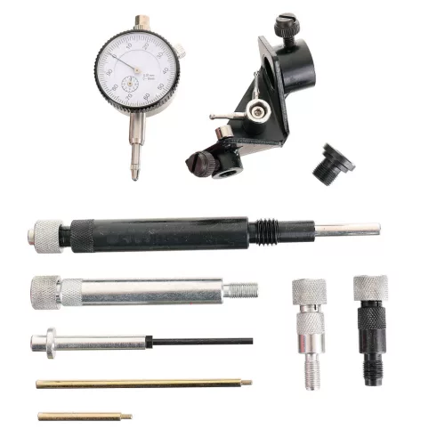 BOSCH VW Befecskendező Szivattyú Beállító Készlet, 0-8 mm Mérőórával