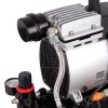 Professzionális, Olajmentes Dugattyús Modellező Kompresszor - 4 Literes Tartály, 44L/perc Teljesítmény, 350W, 230V, 47 dB - TC Technic AS600