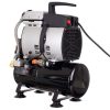 Professzionális, Olajmentes Dugattyús Modellező Kompresszor - 4 Literes Tartály, 44L/perc Teljesítmény, 350W, 230V, 47 dB - TC Technic AS600