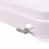 Hordozható gáztűzhely 4 égős, 7,7 kW, Piezo gyújtással