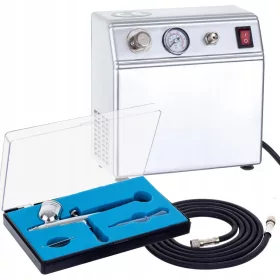 Automata Airbrush Kompresszor Szett HS-30 Pisztollyal