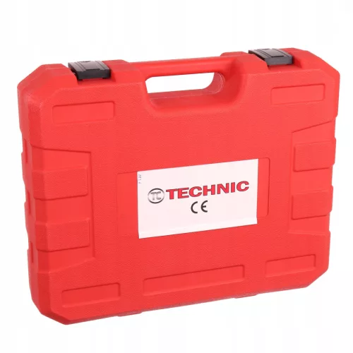 TC Technic Hűtőrendszer Nyomás- és Szivárgásvizsgáló Készlet, 18 részes