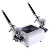 Tökéletes airbrush készlet - TC Technic WHS-A10K FEHÉR, Kompresszorral és Két Festékszóróval, Automatikus Leállítás és Digitális Szabályozás