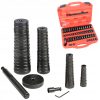 Csapágyhüvely Kihúzó Préskészlet Adapterekkel, Műanyag Kofferben, 18-74mm (52 Darabos) - TC Technic LT-K73