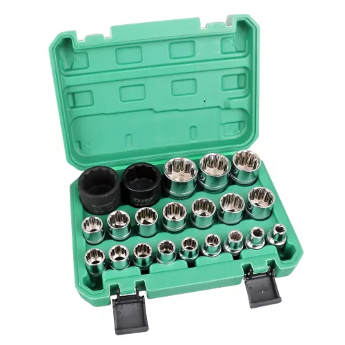 TC Technic Dugókulcs Készlet 1/2" Króm-vanádium 8-36 mm