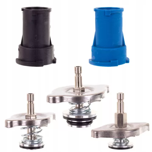 TC Technic 28 db-os Hűtőrendszer Szivárgásmérő Készlet 90 psi