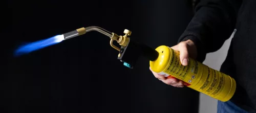 TC Technic MAPP Gázégő Piezo Gyújtással, Turbófúvókával