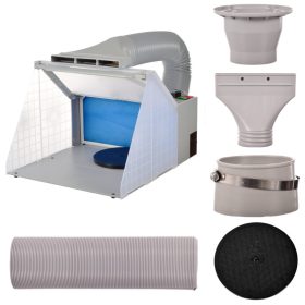 Hordozható Modellező Festőkabin LED Világítással