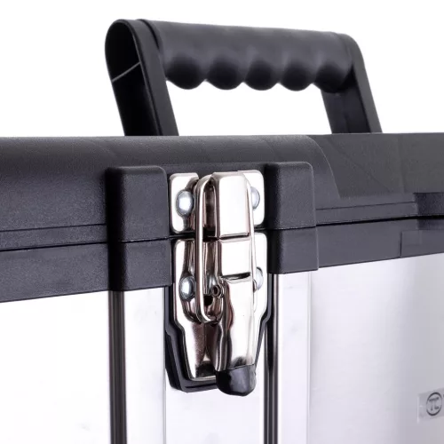 TC Technic Rozsdamentes Acél és ABS Szerszámosláda, 46.5 cm