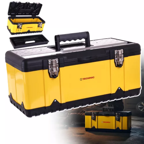 TC Technic Profi Szerszámosláda, 47 cm, Fém és Műanyag