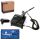 Mini Airbrush Kompresszor AS-207k Tömlővel és Fengda BD-130 Festékszóróval, 0,3 mm-es Fúvókával, 18 l/perc Légáramlással, 2 bar Maximális Nyomással