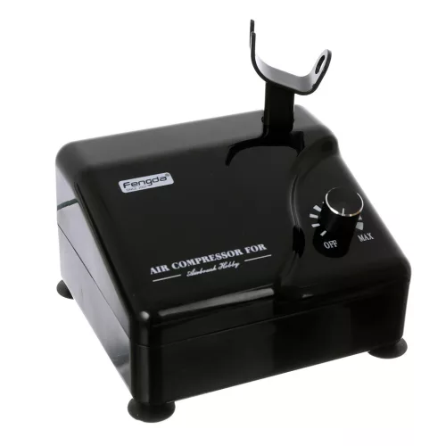 Mini Airbrush Kompresszor Szett Fengda BD-130 Festékszóróval