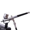 Mini Airbrush Kompresszor AS-207k Tömlővel és Fengda BD-130 Festékszóróval, 0,3 mm-es Fúvókával, 18 l/perc Légáramlással, 2 bar Maximális Nyomással