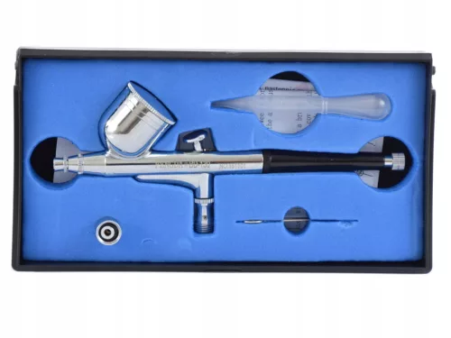 Mini Airbrush Kompresszor Szett Fengda BD-130 Festékszóróval